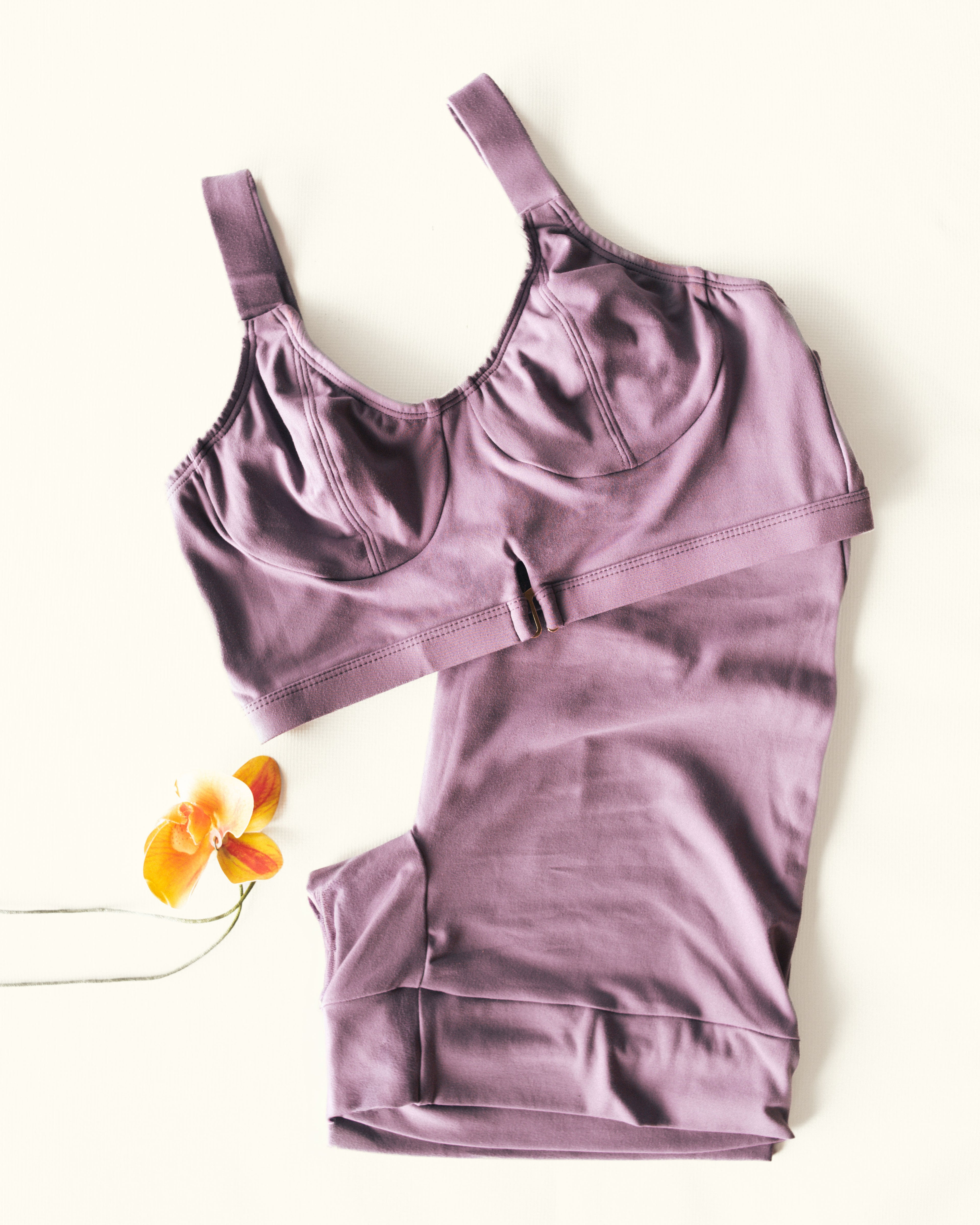 mauve bra top